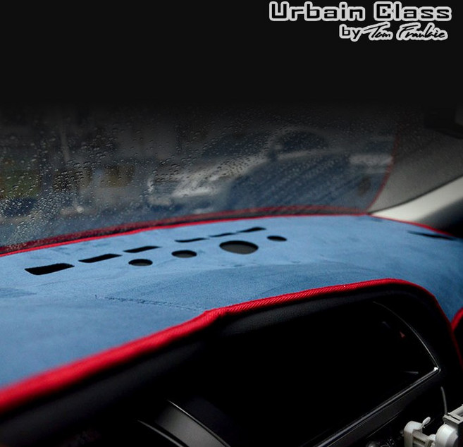 어바인 현대자동차 샤무드 블루+스카이 논슬립 대쉬보드커버, YF소나타(10~13)_센터유