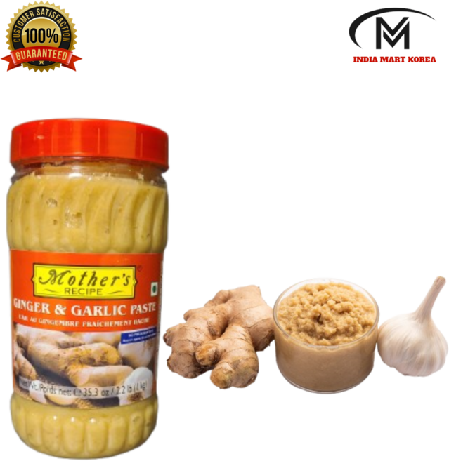 Ginger & garlic paste 생강 마늘 페이스트 Mother's recipe, 1개, 1kg