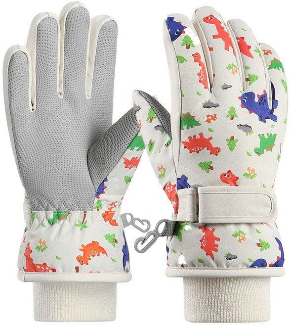 뮤롬 공룡 아동용 방수 스키장갑 XT2