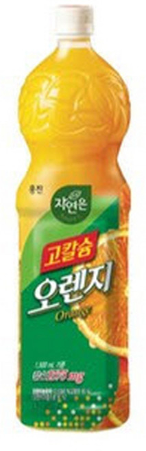 자연은 고칼슘 오렌지 페트 1.5L, 12개