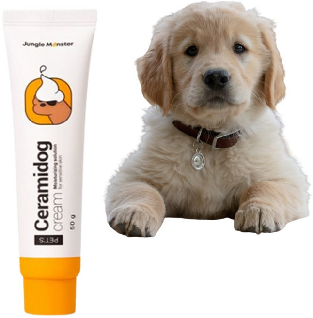 강아지발습진연고 강아지 농피증연고 고양이 피부병약 반려동물 말티즈 피부 딱지, 기본, 기본, 1개