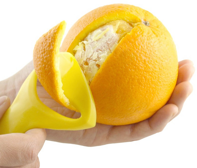 아이디어 오렌지필러 오렌지껍질까기 주방 선물, 1개
