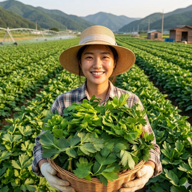[산지직송]봄나물 금오도 방풍나물 노지 갯방풍나물, 1개, 500g