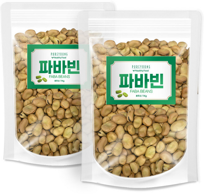 퓨어영 파바빈 잠두콩 식물성 단백질 1kg 호주산, 2개