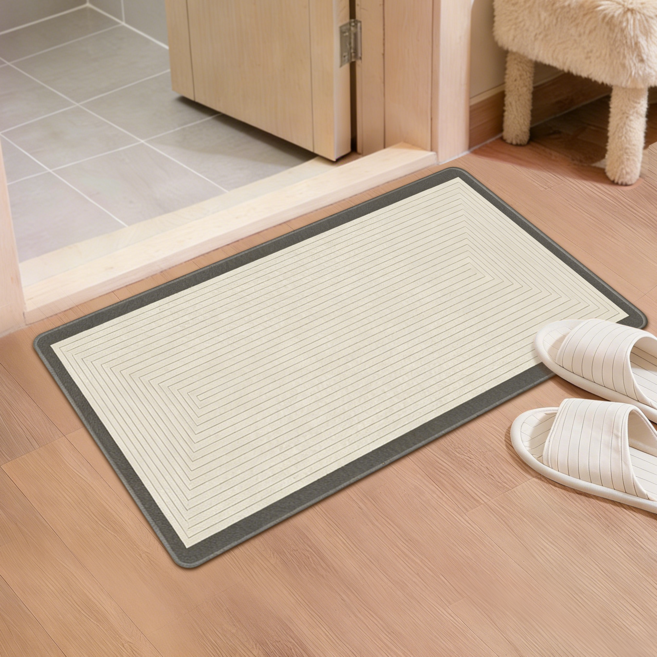 빨아쓰는 욕실발매트 물흡수 소프트 규조토 발매트 대형, 1개, B