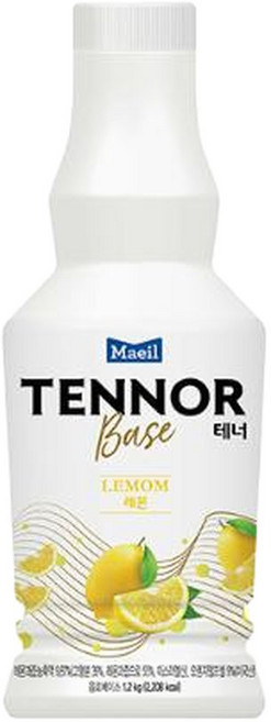 매일 테너 레몬 베이스 1.2kg, 1개