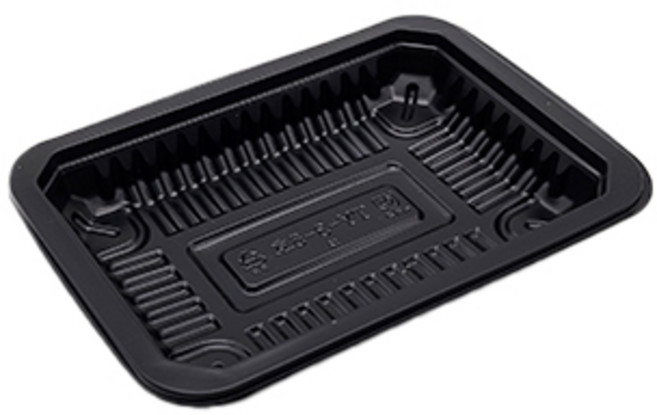 TY 실링용기 바베큐 떡볶이 필름포장 T 3-5호 (검정) 박스/1200개