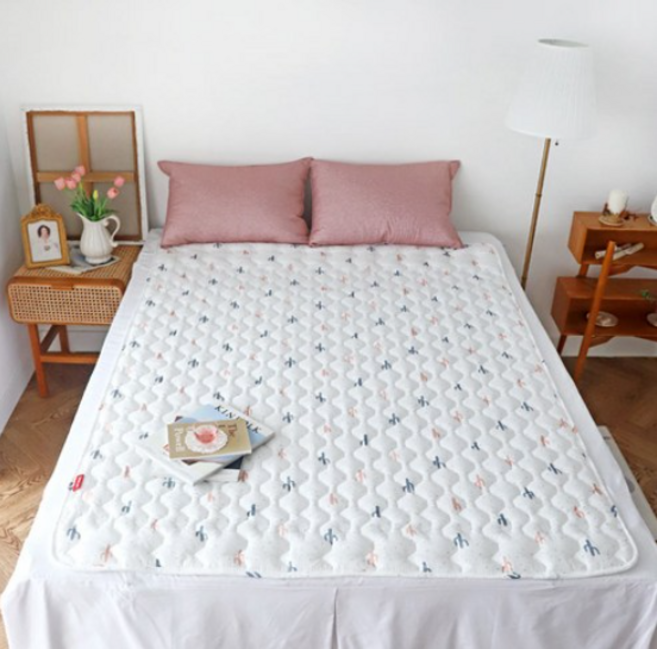 보국전자 모던선인장 안심세탁 전기요 BKB-9615S, 싱글 (100 x 180 cm), 화이트