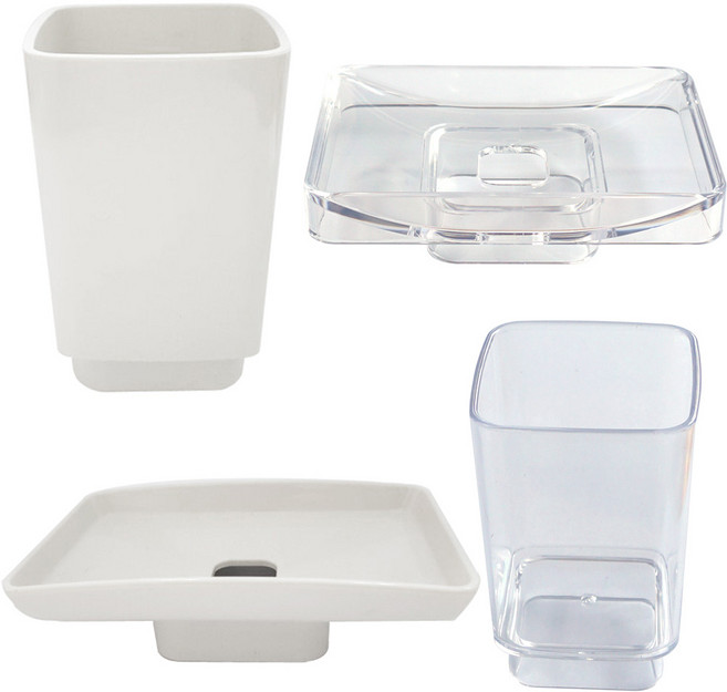 컵 비누 원형컵 사각비누 화이트 투명, 선택09 사각 투명 컵, 1개입, 100g