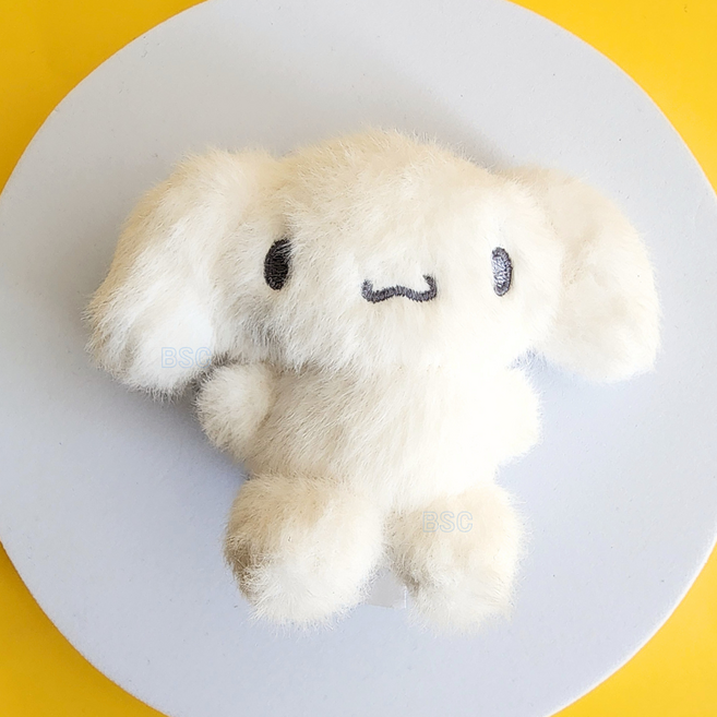 BSC 산리오 모노톤 인형 키링 가방고리 키홀더 자동차키링 가방인형키링 미니인형키링, 1개, 4. 시나모롤 모노톤 키링, 8cm