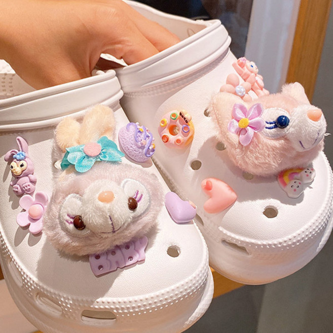 신발 악세사리 세트 12P 18P 60종 귀여운 신발파츠 실내화꾸미기