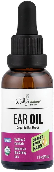 웰리스네츄럴프러덕트 Wallys Natural (월리스 내추럴) 이어 오일 30ml(1fl oz), 1개, 30ml - 쿠팡