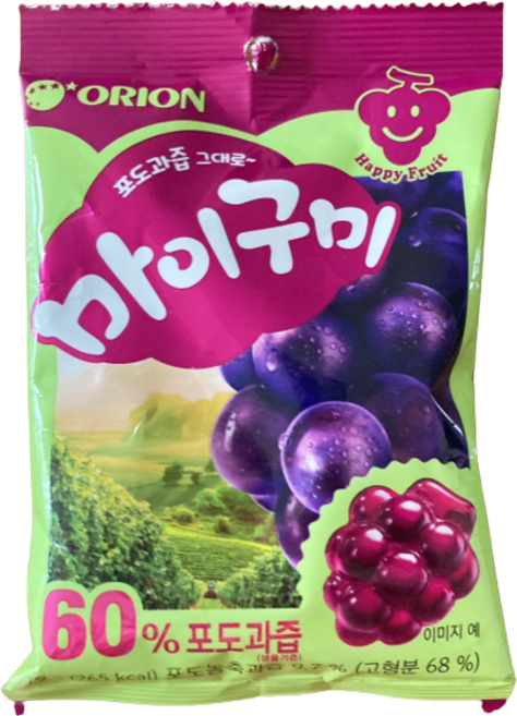마이구미 포도, 66g, 1개