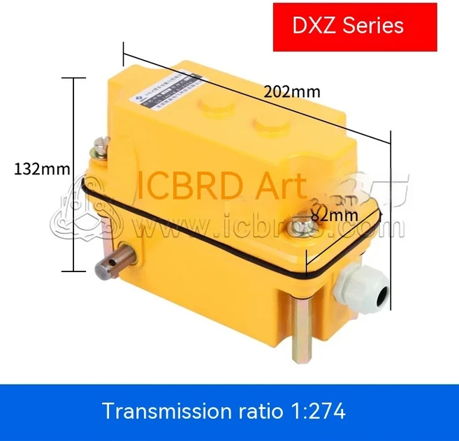 DXZ 다기능 리미터 타워 리프팅 높이 로터리 크레인 1:46/78/660/274 트래블 스위치, 08 1 to 274, 03 Al and potentiometer