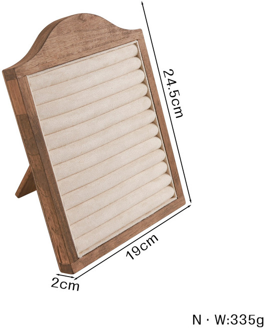 원목 악세사리 진열대 귀걸이 반지 거치대 1개