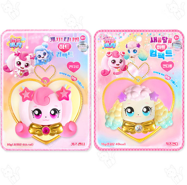 캐치티니핑 하트컴팩트, 하츄+포실, 1세트