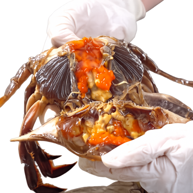 80년 전통 연평도산 알배기 간장게장 중사이즈 2.2kg 소 중 대, 1개, 2.6kg