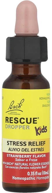 몸관리하세요 겨울입니다 Bach RSCUE® 스포이트 어린이용 스트레스 만 2세 이상 딸기 10ml(0.35fl oz) 특별관리진행, BachRSCUE스포이트어린이용스트레스만2세이상딸기10 - 쿠팡