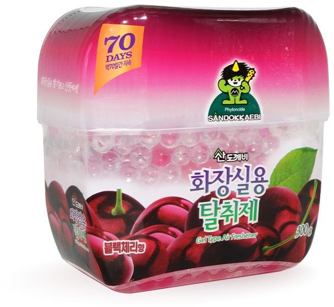 화장실 탈취제 블랙체리 향 실내 냄새 제거제 방향제, 1개