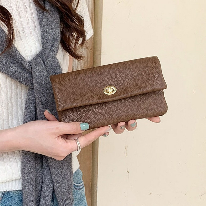 제이바바 여성용 부드러운 장지갑