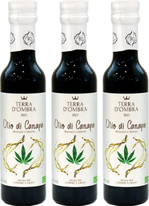 이태리산 유기농 햄프씨드오일 대마종자유, 250ml, 3개 - 쿠팡
