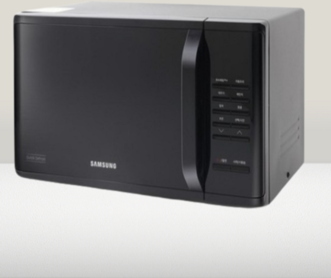 삼성전자 세라믹 전자레인지 블랙 버튼식 23L, MS23K3513AK