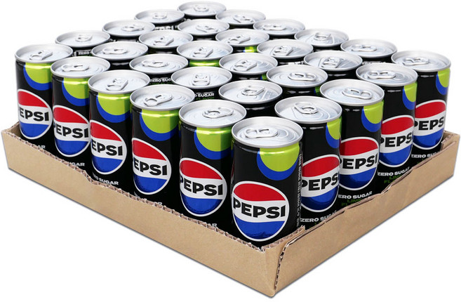 펩시 콜라 제로슈가 라임향, 30개, 210ml