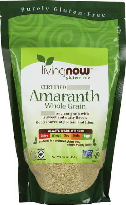 나우푸드 아마란스 홀 그레인 글루텐 프리, 454g, 1개 - 쿠팡