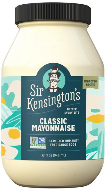 Sir Kensington's Classic Mayonnaise 써케싱턴스 클래식 마요네즈 946ml, 1개