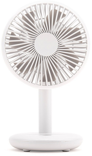 구스페리 무선 탁상용 선풍기, MCF-001, 화이트