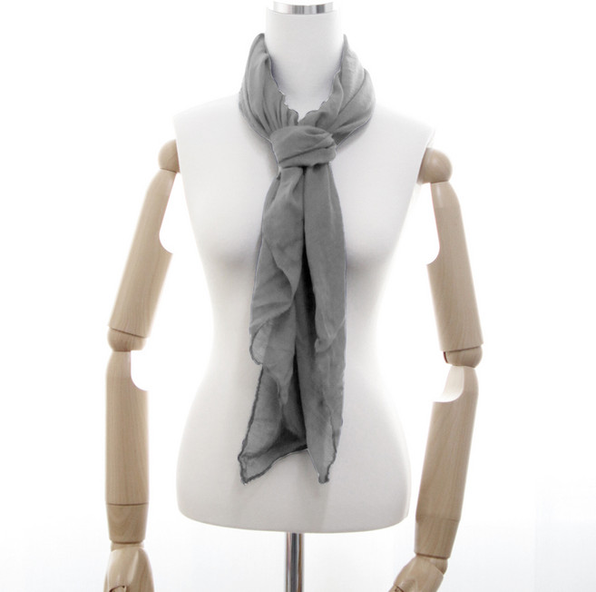 여성 베이직 무지 쉬폰 롱스카프 가벼운 봄 여름 가을 스카프 간절기 데일리 코디 포인트 목도리