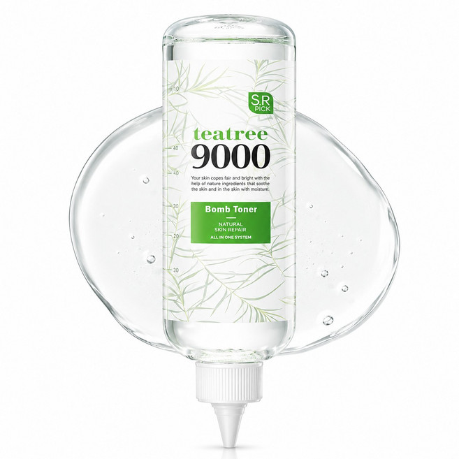 나이아신아마이드 토너 비타민 티트리 미백 기미 잡티 색소침착 착색 수분 보습 모공, 1개, 500ml