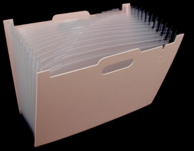 1개 14칸 A4 아코디언 문서 보관 수납 파일 칸칸 분리 포켓 서류 정리 손잡이 화일, 상세페이지 참조