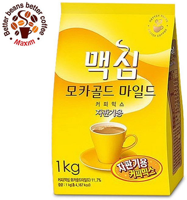 동서식품 맥심 모카골드 1kg 자판기 커피믹스 자판기용커피, 1개입, 1개