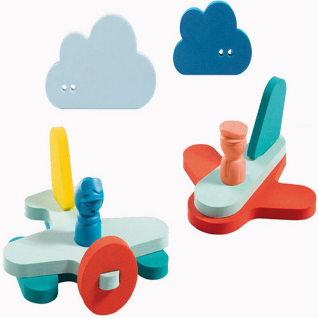 목욕놀이 입체조립블록 조카선물, 트레저아일랜드(Q1942)