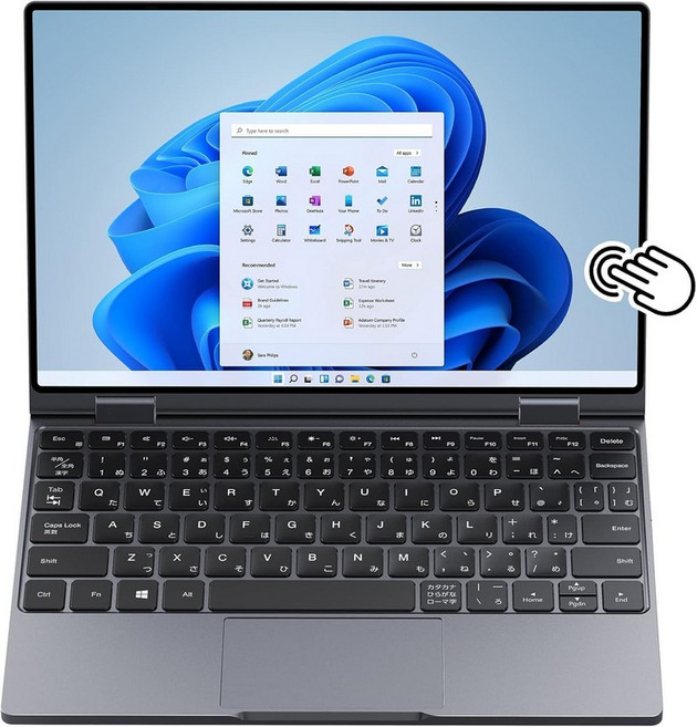 2025 CHUWI 2in1 MiniBook X windows 11 Celeron N150 12G RAM+512G ROM+SSD 19201200 16:10 IPS 3.6GHz PC