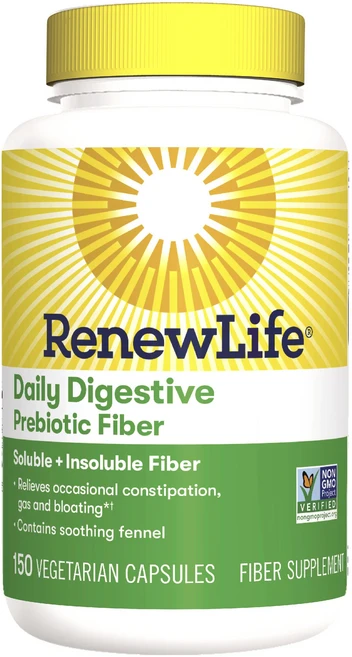 리뉴라이프 데일리 다이제스티브 프리바이오틱 파이버 베지테리안 캡슐, 150정, 1개 - 쿠팡