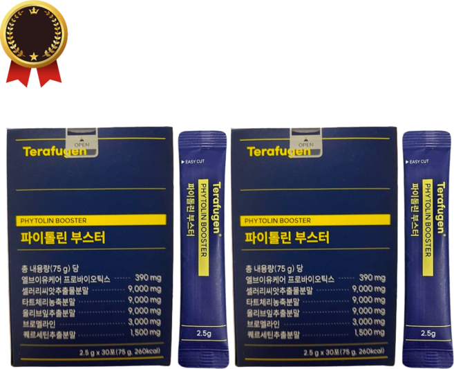 파이톨린 부스터 브로멜라인 퀘르세틴, 2개, 30정