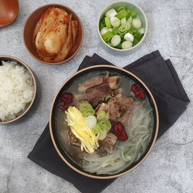 푸짐한 아이식단 영양가득 왕갈비대 갈비탕, 500g, 2개