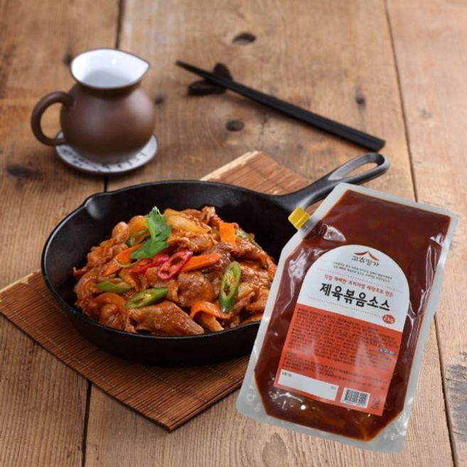 제육볶음소스 2kg 오삼불고기 제육덮밥, 1개