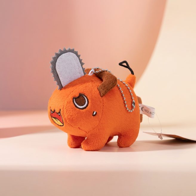 체인소맨 포치타 인형 키링 피규어 가방고리 열쇠고리 키홀더