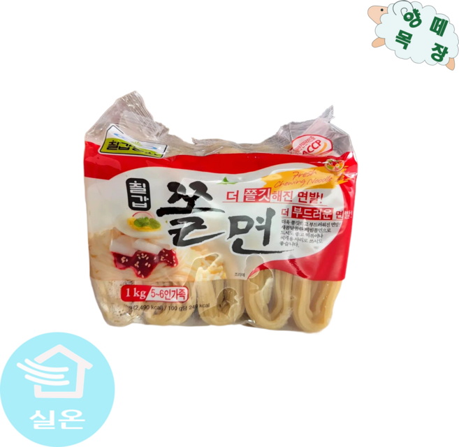 칠갑농산 신쫄면 5인분 (실온보관), 1kg, 1개
