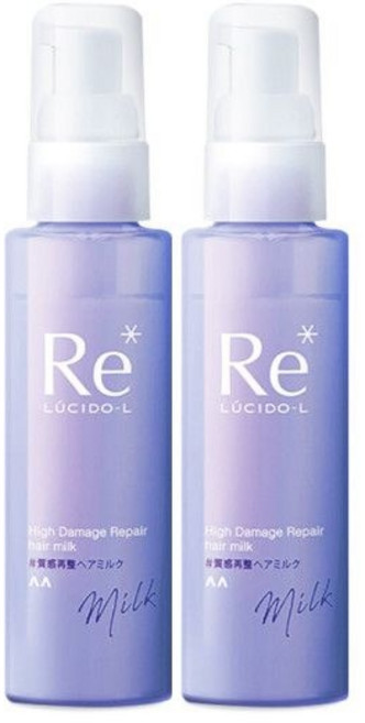 루시도엘 하이데미지 리페어 헤어 밀크 90g 2개