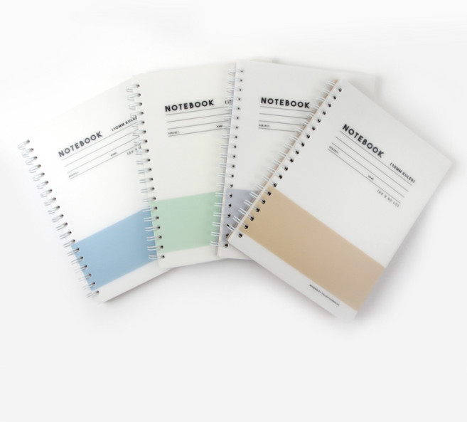 스쿨라이프노트 5000 PP커버 100매 10mm 방안 모눈 오목 중고등노트, 단품