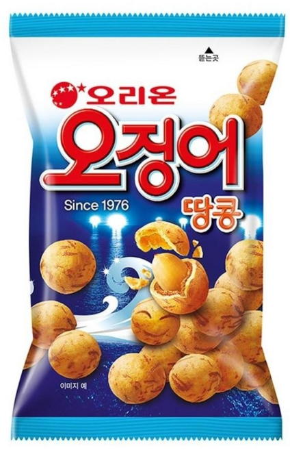 오리온 오징어 땅콩, 98g, 12개