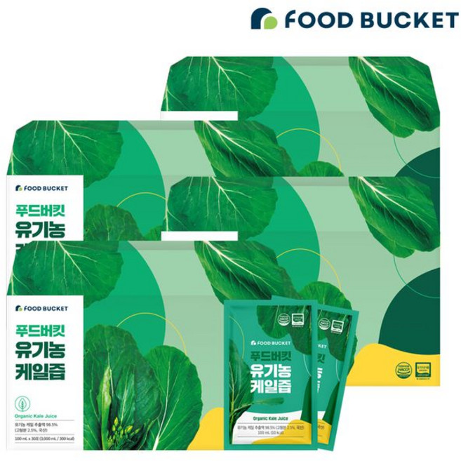 푸드버킷 유기농 케일즙, 100ml