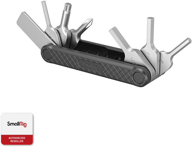 스몰리그 접이식 멀티 툴 키트 블랙, 4681, 1개