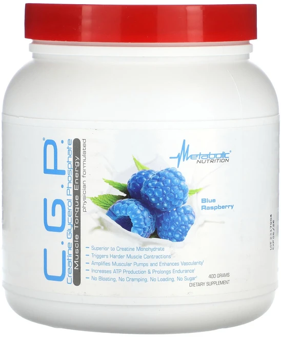 메타볼릭 뉴트리션 C.G.P. 블루 라즈베리 400g, 399g, 3개 - 쿠팡