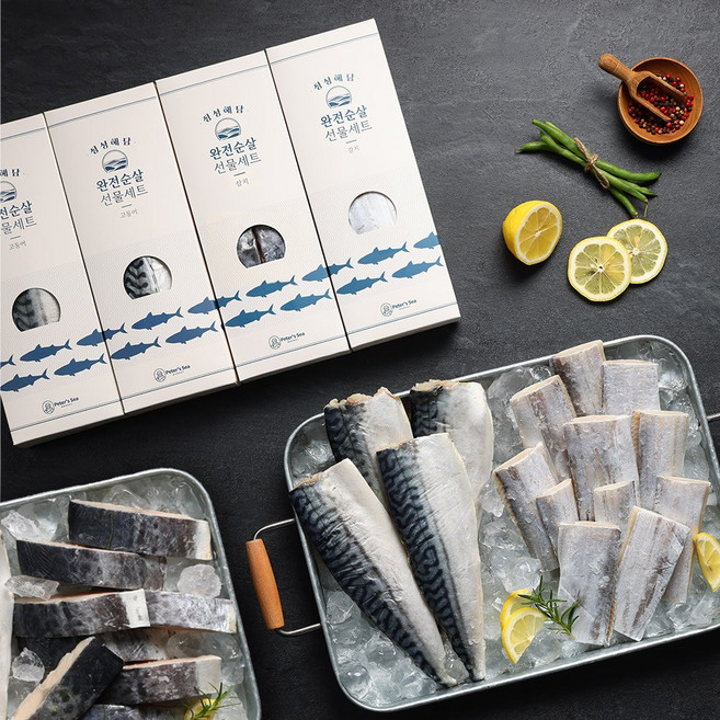 피터씨마켓 정성해담 완전순살 고등어&삼치&갈치 선물세트, 1세트