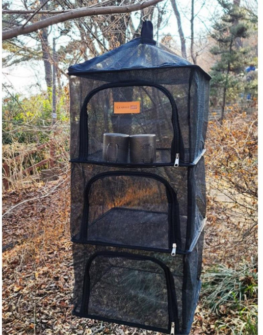 매쉬 접이식 4단 식기건조망 일반형 캠핑용식기건조망 캠핑용품 통풍, (01)식기건조망(일반형), 1개